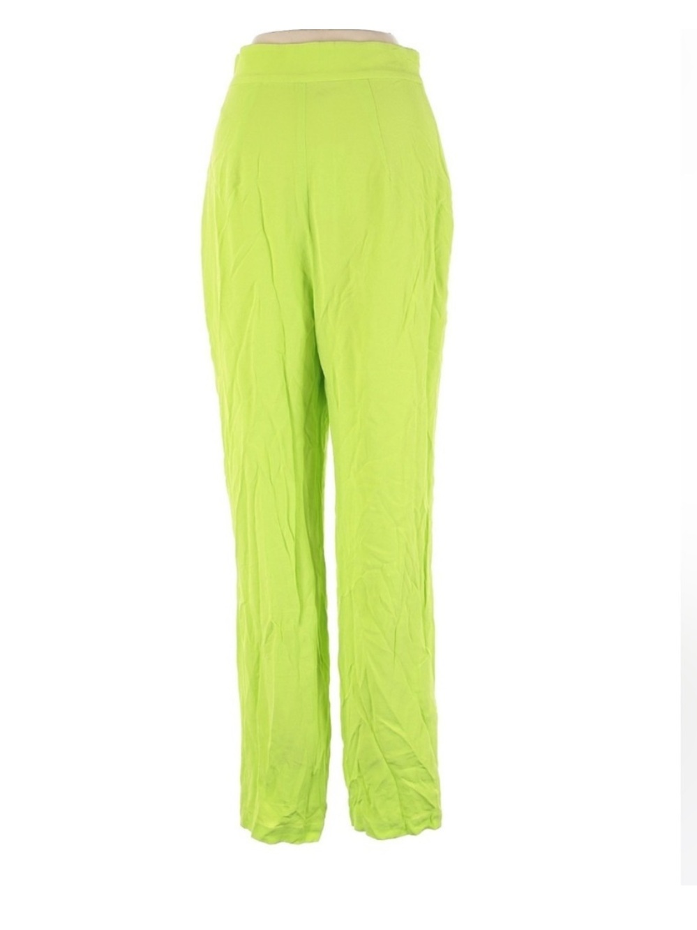Lovers + Friends Pants |Alan Pant Neon Lime Green Women’s XS - Picture 3 of 6